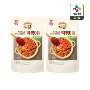 다담 매콤달콤 떡볶이양념 150g*2개