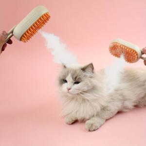 강아지 고양이 빗 스팀브러쉬 죽은털 제거 털청소기