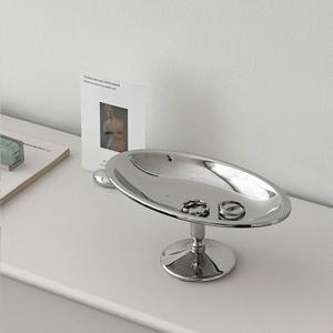 쇠테리어 스탠드 트레이 악세사리 스텐 소품 받침 반지 차키 보관함