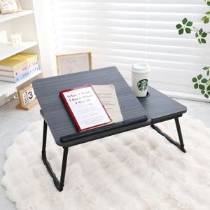 접이식 미니 테이블 5단 각도조절 노트북 베드트레이 침대책상