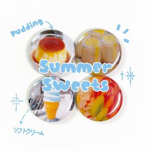 여행 풍경 핀버튼 마그넷 4P SET 1+1할인 귀여운 캔뱃지 자석 세트