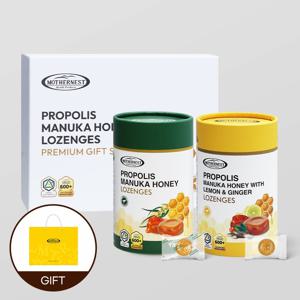 마더네스트 프로폴리스 마누카 허니 페퍼민트+레몬진저 캔디 선물세트