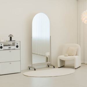 파츠 이동식 아치형 전신거울 400/500/600/700/800  (비산방지필름)