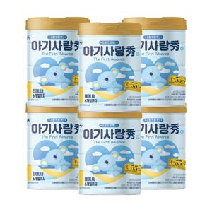 아기사랑 수 The First Advance-1단계 800g 6캔 / 캔분유