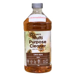 다목적 세정제 솔향 1.88L 파인솔 화장실 냄새탈취 주방 기름때 제거제 애견