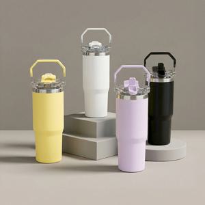 대용량 스윙핸들 보온보냉 스텐텀블러 900ml1+1