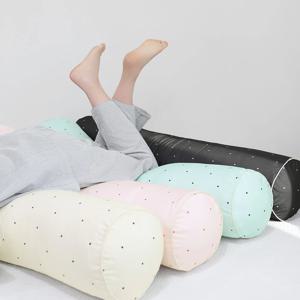 몽글몽글 먼지없는 원형 롱쿠션 바디필로우 4colors