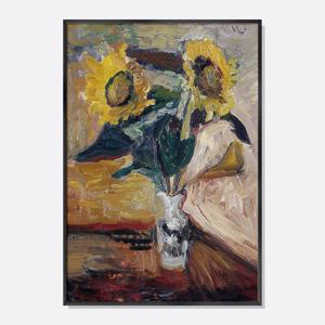 명화 그림 포스터 유럽 미술 작품 인테리어 액자 앙리 마티스 해바라기 꽃병