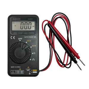 아사히 포켓 멀티 전기 테스터기 4201 디지털 측정기