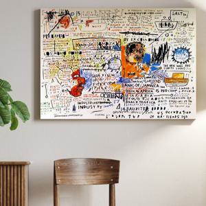 장 미셸 바스키아 그림 액자 포스터 명화 11 50 Cent Piece 1983