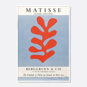 명화 그림 포스터 유럽 미술 작품 인테리어 액자 앙리 마티스 종이 컷아웃 (1953)