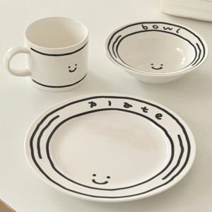 빈티지 디저트 접시 5종 케이크 브런치 과일 파스타 플레이팅 나눔 그릇 집들이선물