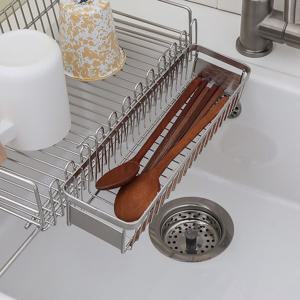 올스텐 304 수저통 식기건조대 걸이형 커트러리 보관함 꽂이 주방 정리함