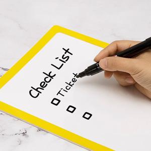 A5 포켓패드 붙이는 냉장고 메모보드 식단 이유식 스케쥴 일정관리