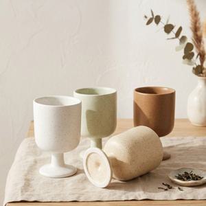 매트 스펙클 세라믹 고블렛 150ml