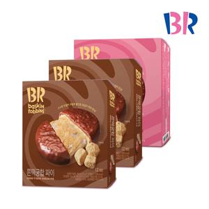 쫀떡궁합 파이 22g x 2개 + 아몬드봉봉 크림 파이 28g x 1개