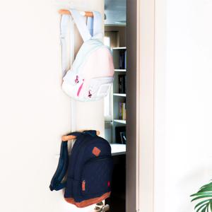 2단 초등학생 아이 책 가방 수납 걸이 거치대