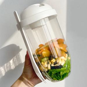 대용량 투명 샐러드컵
