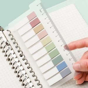 파스텔 인덱스 스티커 메모지 테이프 컬러 라벨 수험생 공시생 200매