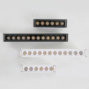 LED 슬림 마그네틱 사각멀티매입등 6구 8W 12구 15W 천장 인테리어 조명 멀티매립등