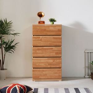 네티 600 원목 안방 드레스룸 옷 틈새 5단 서랍장