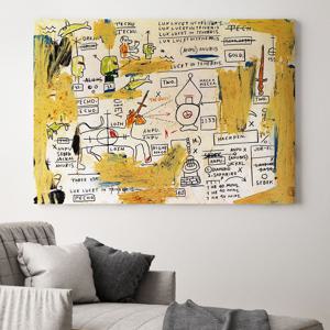 장 미셸 바스키아 그림 액자 포스터 명화 30 Techu Anpu 1983