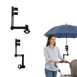 유모차차양막 우산꽂이 우산거치대 양산고정 각도조절 브라켓 양산거치대