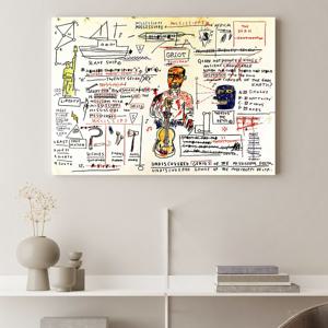 장 미셸 바스키아 그림 액자 포스터 명화 32 Undiscovered Genius