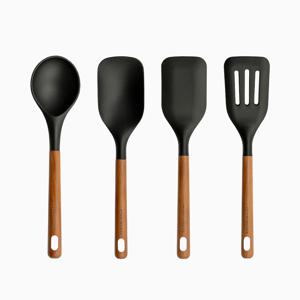 우드핸들 실리콘 조리도구 4종세트