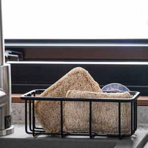 수세미바스켓 거치대 주방정리 싱크대정리