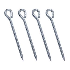 BUCK703 SALE 크롬 도금 강철 쇠말뚝 단조팩 40cm 1P