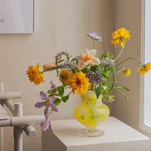 이케바나 글라스 이지화병 (H17cm)