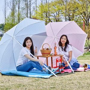 BT 1초 우산텐트_핑크 블루