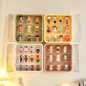 벽걸이 아크릴 인형 피규어 보관함 케이스 4color