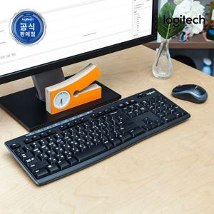 로지텍코리아 공식 MK270R 콤보 무선 키보드 마우스 세트
