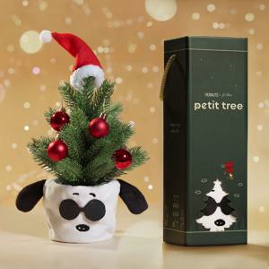 25cm 스누피 크리스마스 쁘띠트리 세트 (피너츠 공식 콜라보)