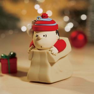 박스 라이너스 피규어 크리스마스 오너먼트 키링 (피너츠 공식 콜라보)