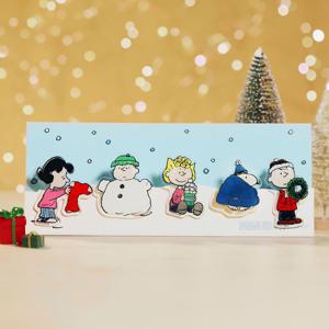 스누피 아크릴 집게 크리스마스 오너먼트 5종 (겨울을 즐기는 법) (피너츠 공식 콜라보)