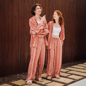 할레아 긴바지 레드 (40수)