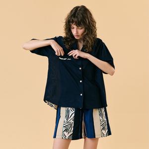 폰테 반팔 페어 네이비 (40수)