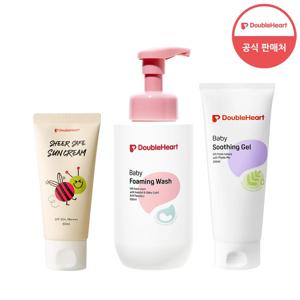 선크림(50ml)+워시(500ml)+수딩젤(200ml)