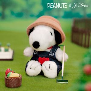 농부 스누피 인형 오너먼트 키링 (피너츠 공식)