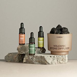 볼케닉 스톤 퍼퓸 디퓨저 화산석+오일 세트 실내방향제 집들이 선물