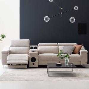 토레스 아쿠아텍스 조야 패브릭 4인 리클라이너 + 스마트 콘솔 풀세트