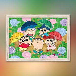 짱구는 못말려 비오는 날의 친구들 직소퍼즐 액자세트 300피스