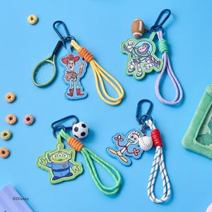 토이스토리 레더 스트랩 키링 4 style