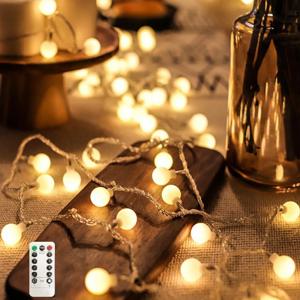 LED 앵두전구 알전구 줄조명 리모컨형 50구 100구 캠핑 차박 텐트 장식 건전지 USB