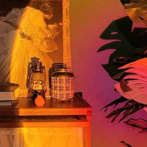 노을 선셋조명 일출 석양 오로라 레인보우 태양 조명 무드등 스튜디오