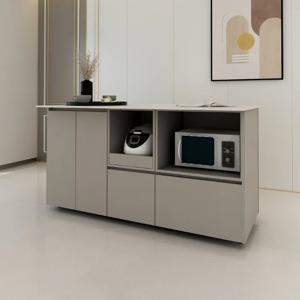 조합형 세라믹 아일랜드 식탁 홈바테이블 주방 보조 조리대 옵션14 밥손장 렌지장