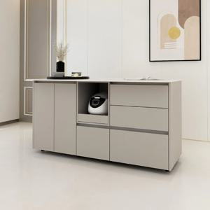 조합형 세라믹 아일랜드 식탁 홈바테이블 주방 보조 조리대 옵션12 밥솥장 서랍장